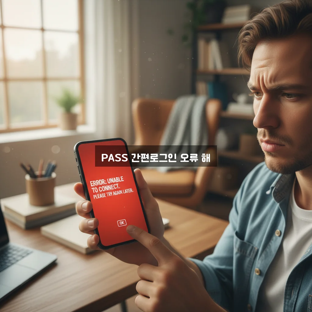 PASS 간편로그인 오류 해결 관련 이미지 3