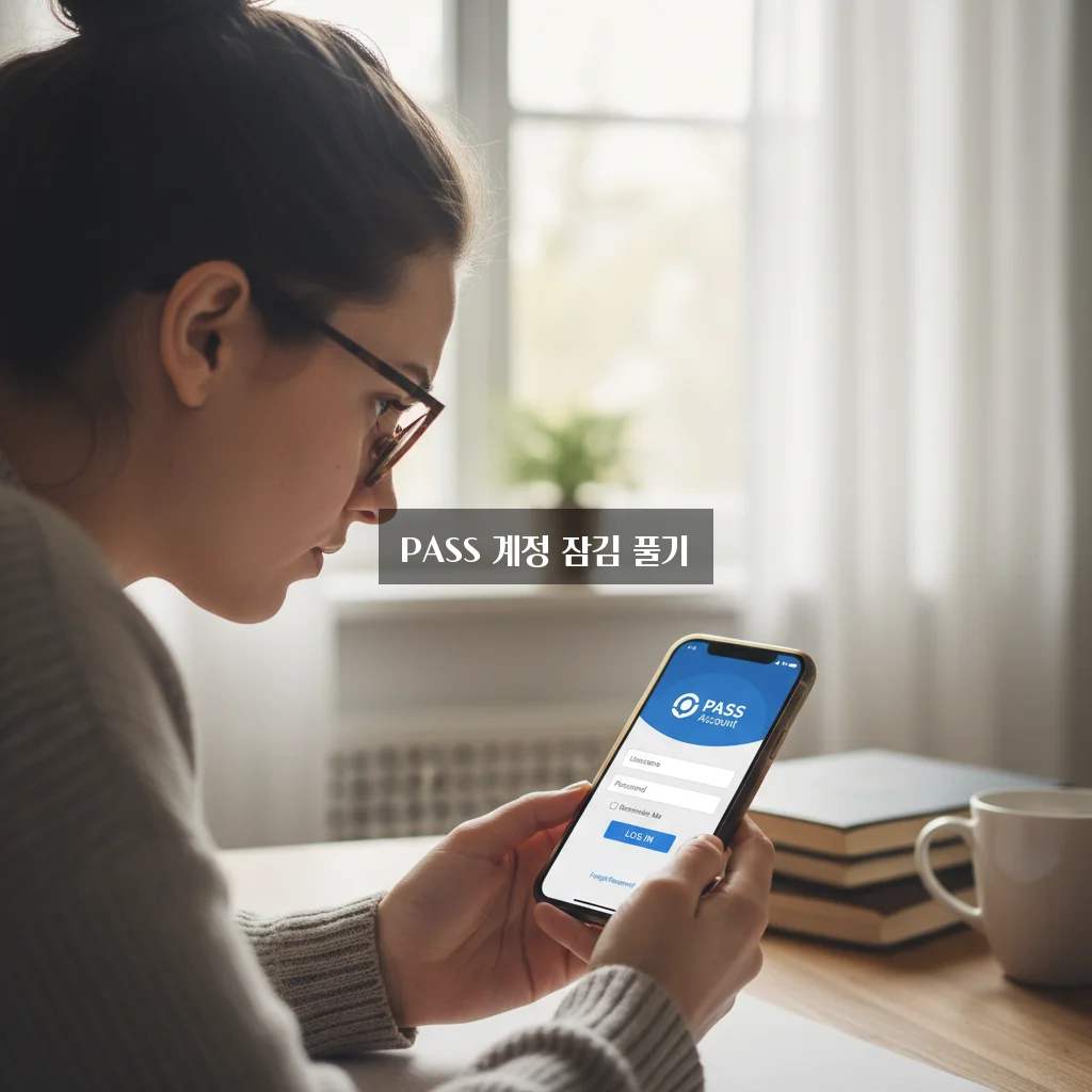 PASS 계정 잠김 풀기 관련 이미지 3