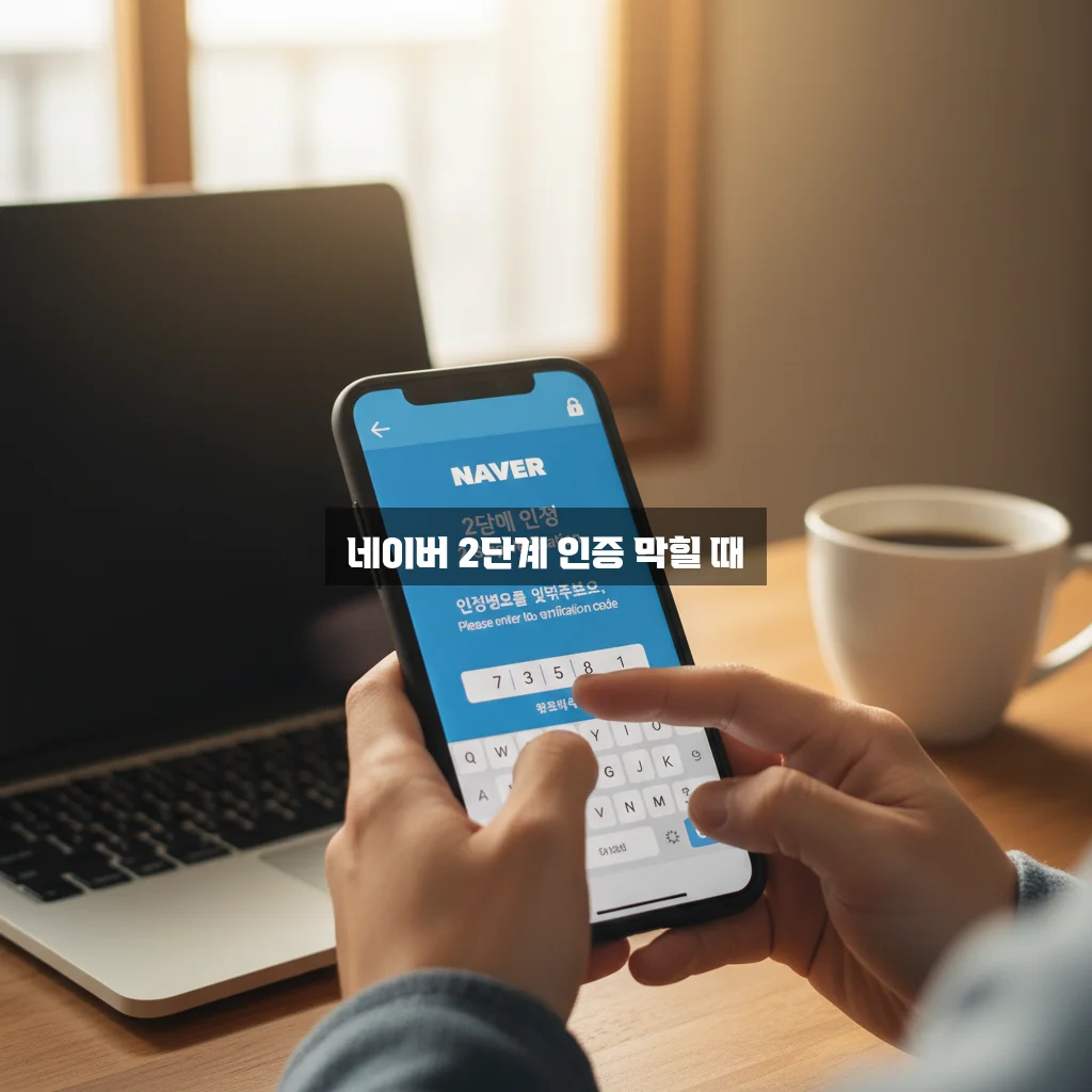 네이버 2단계 인증 막힐 때 해결법 관련 이미지 1
