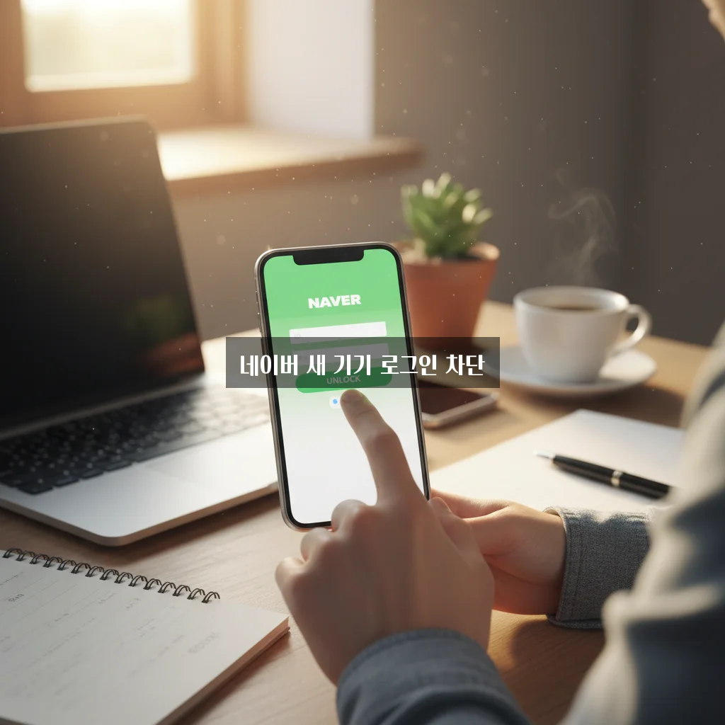 네이버 새 기기 로그인 차단 해제 관련 이미지 1