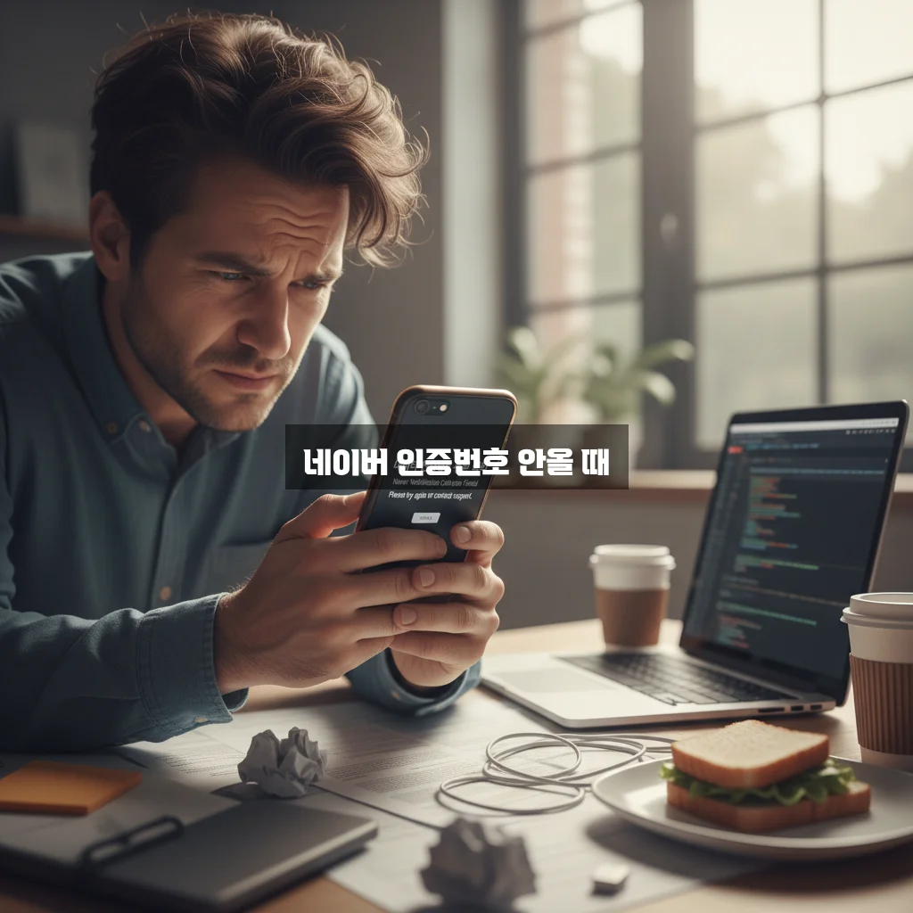 네이버 인증번호 안올 때 관련 이미지 1