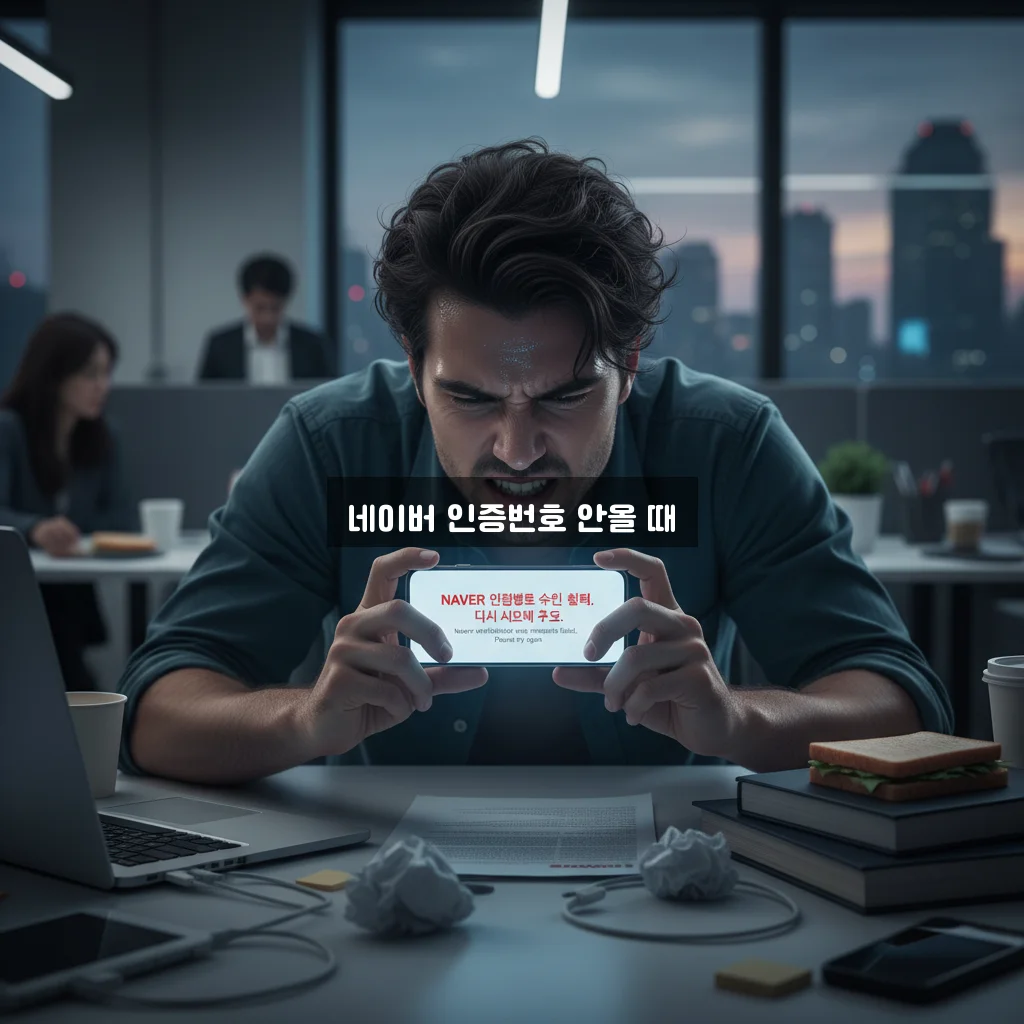 네이버 인증번호 안올 때 관련 이미지 3