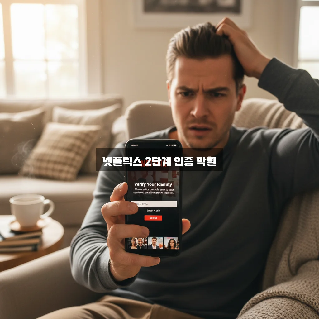 넷플릭스 2단계 인증 막힐 때 해결법 관련 이미지 1