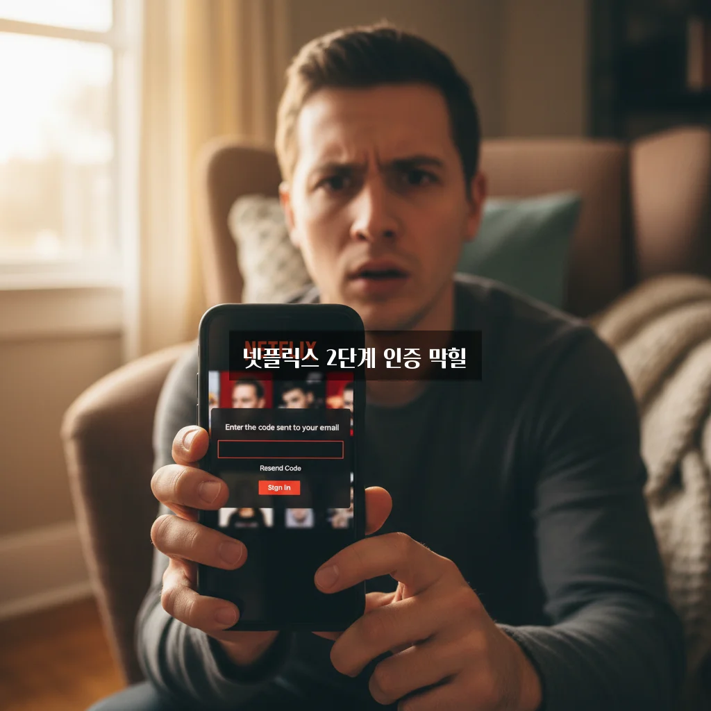 넷플릭스 2단계 인증 막힐 때 해결법 관련 이미지 2