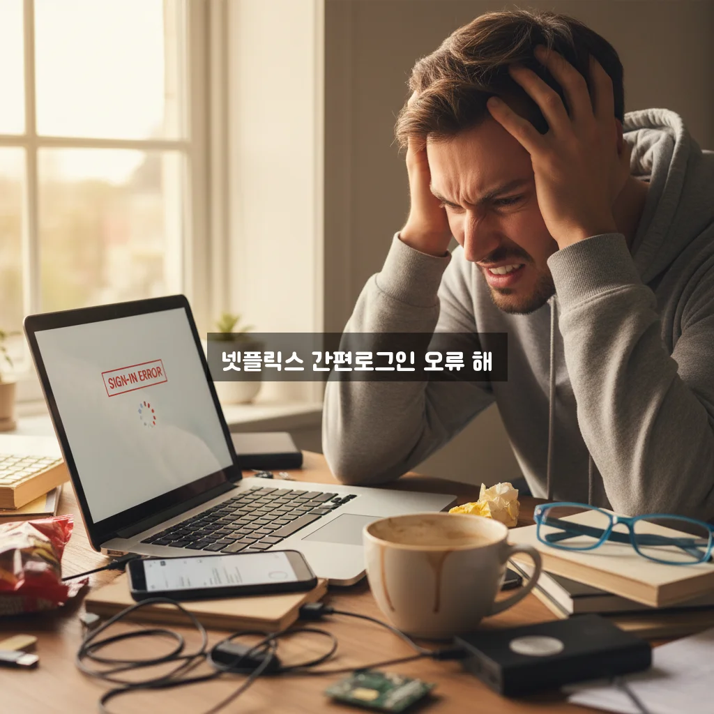 넷플릭스 간편로그인 오류 해결 관련 이미지 3