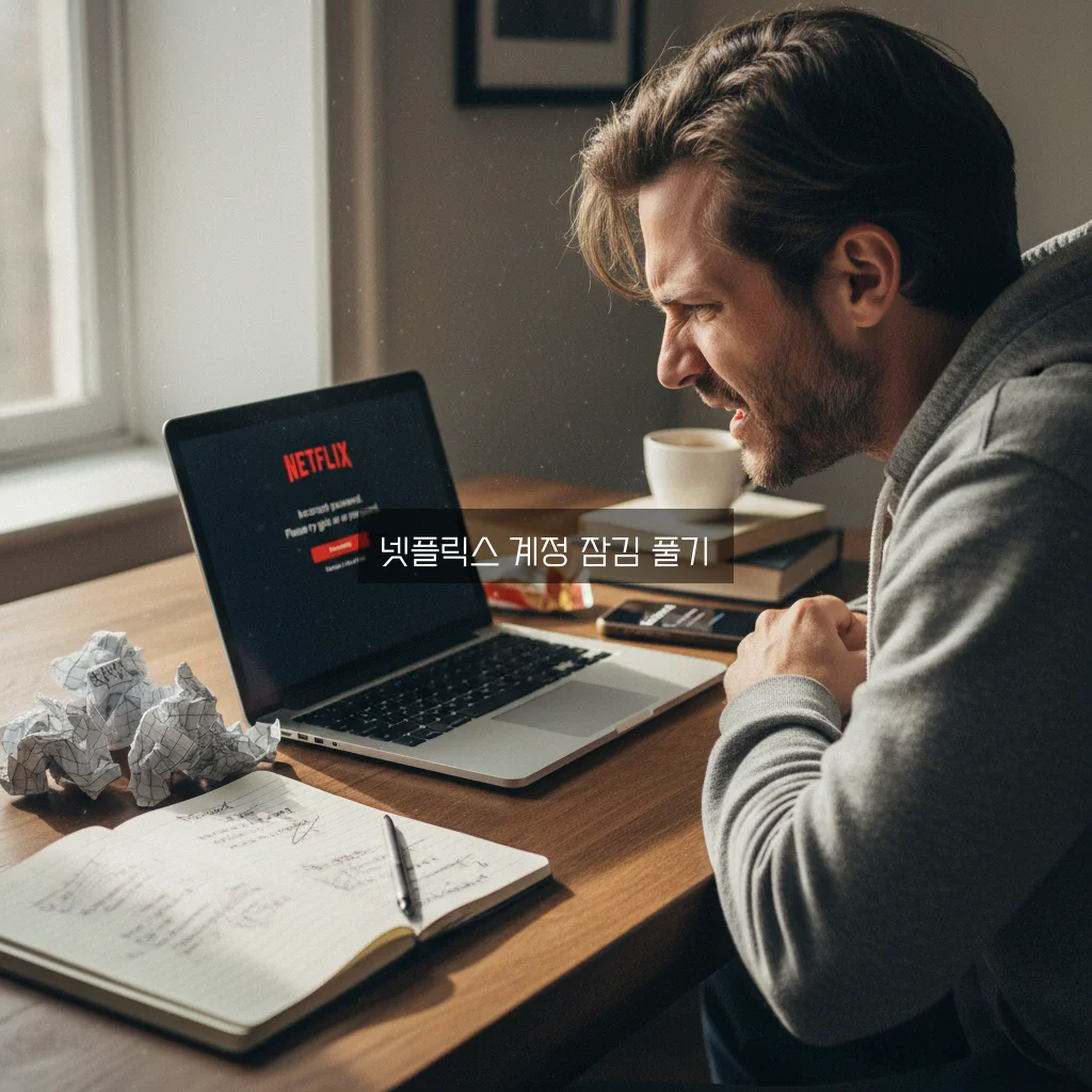 넷플릭스 계정 잠김 풀기 관련 이미지 2