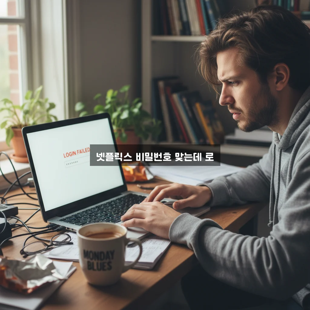 넷플릭스 비밀번호 맞는데 로그인 실패 관련 이미지 1