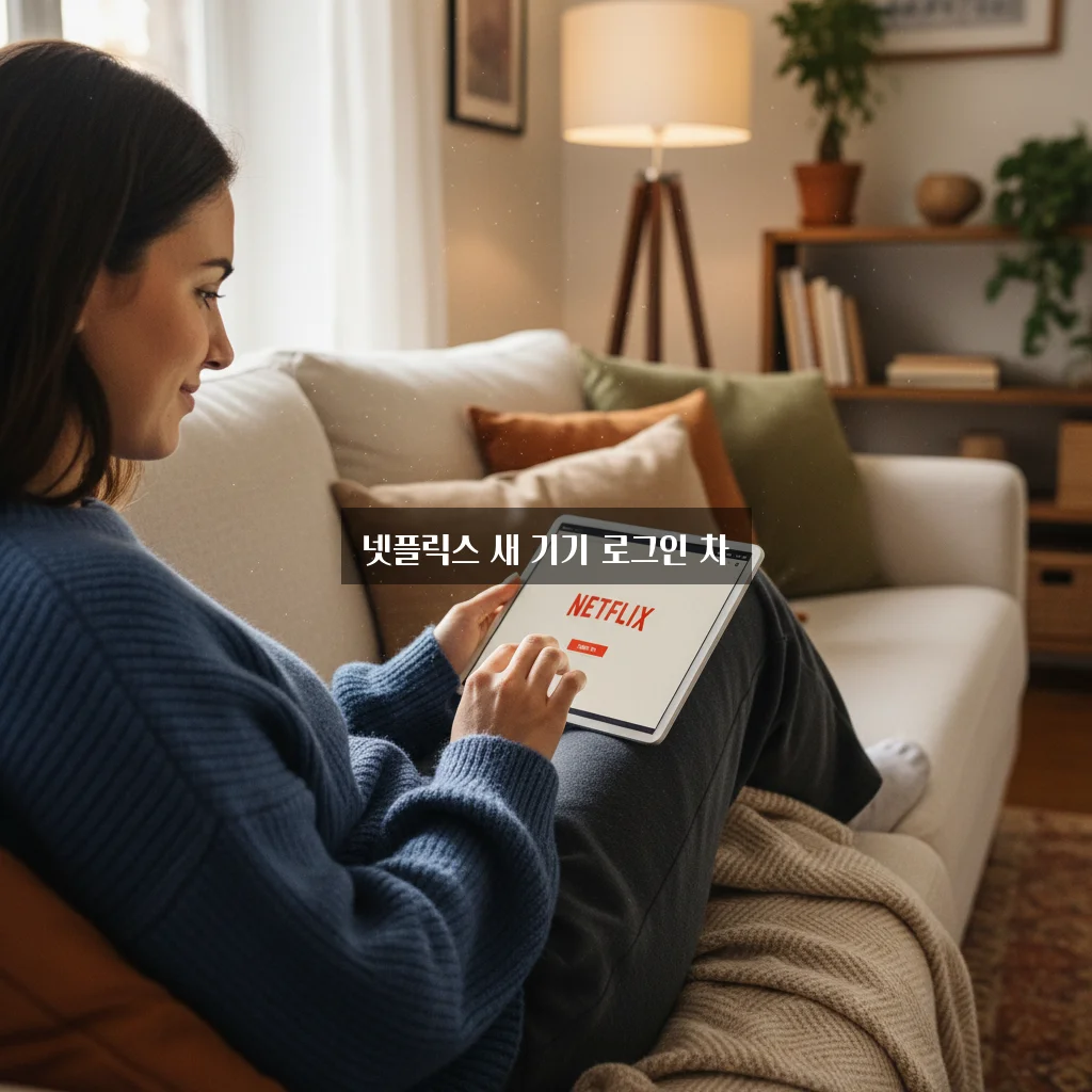 넷플릭스 새 기기 로그인 차단 해제 관련 이미지 1