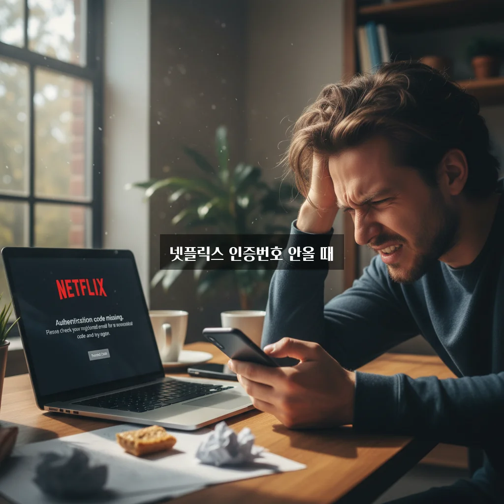 넷플릭스 인증번호 안올 때 관련 이미지 2