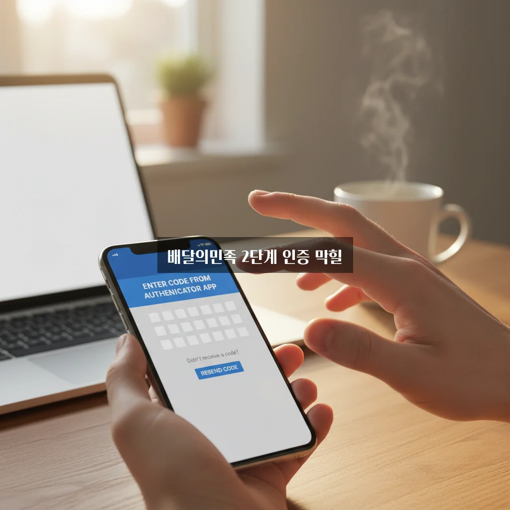배달의민족 2단계 인증 막힐 때 해결법 관련 이미지 3
