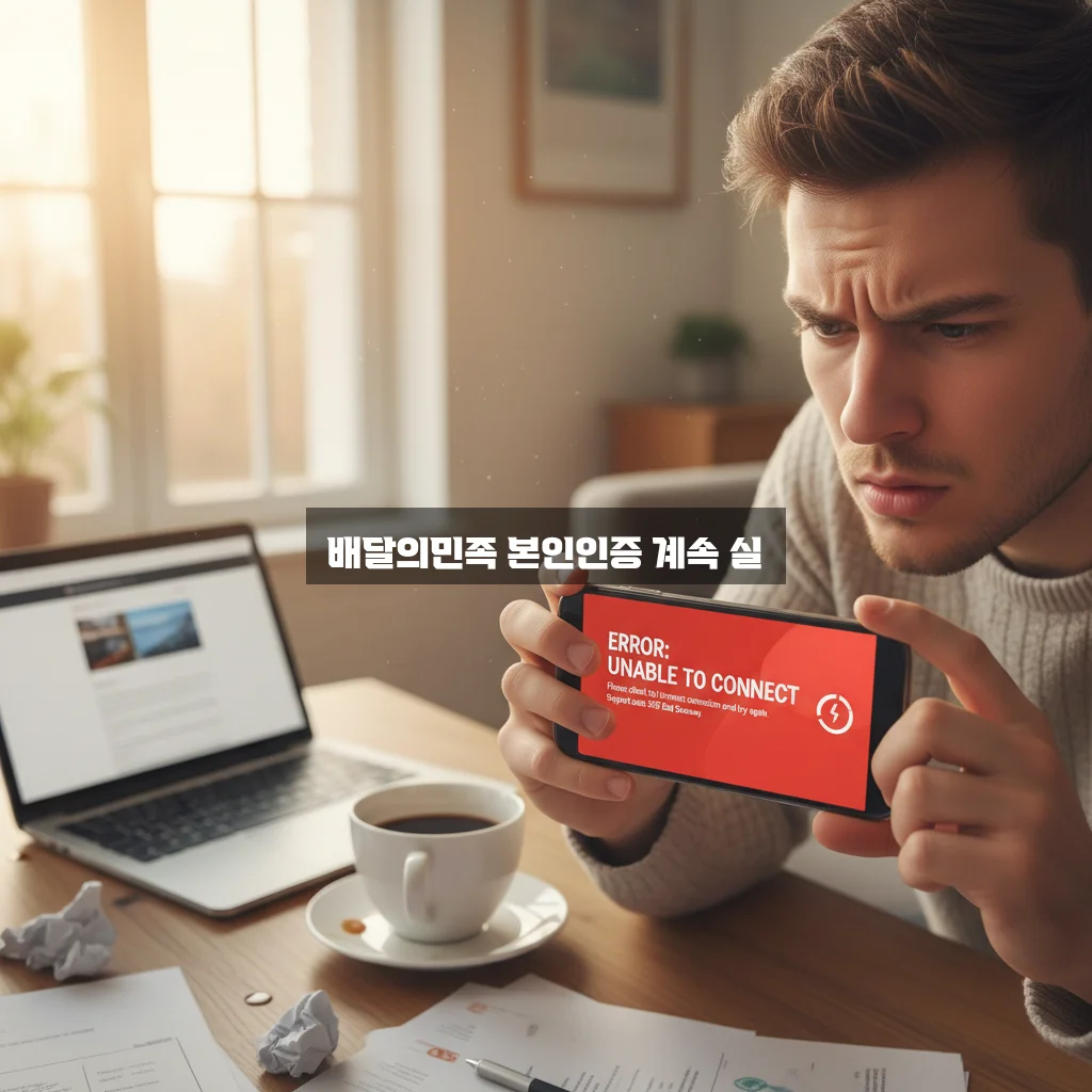 배달의민족 본인인증 계속 실패하는 이유 관련 이미지 1