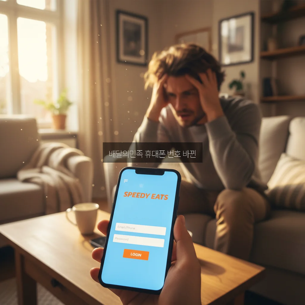 배달의민족 휴대폰 번호 바뀐 뒤 로그인 문제 관련 이미지 3