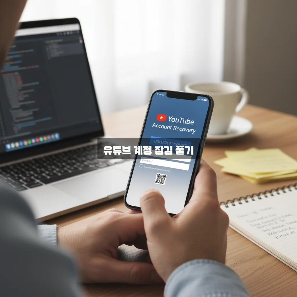 유튜브 계정 잠김 풀기 관련 이미지 3