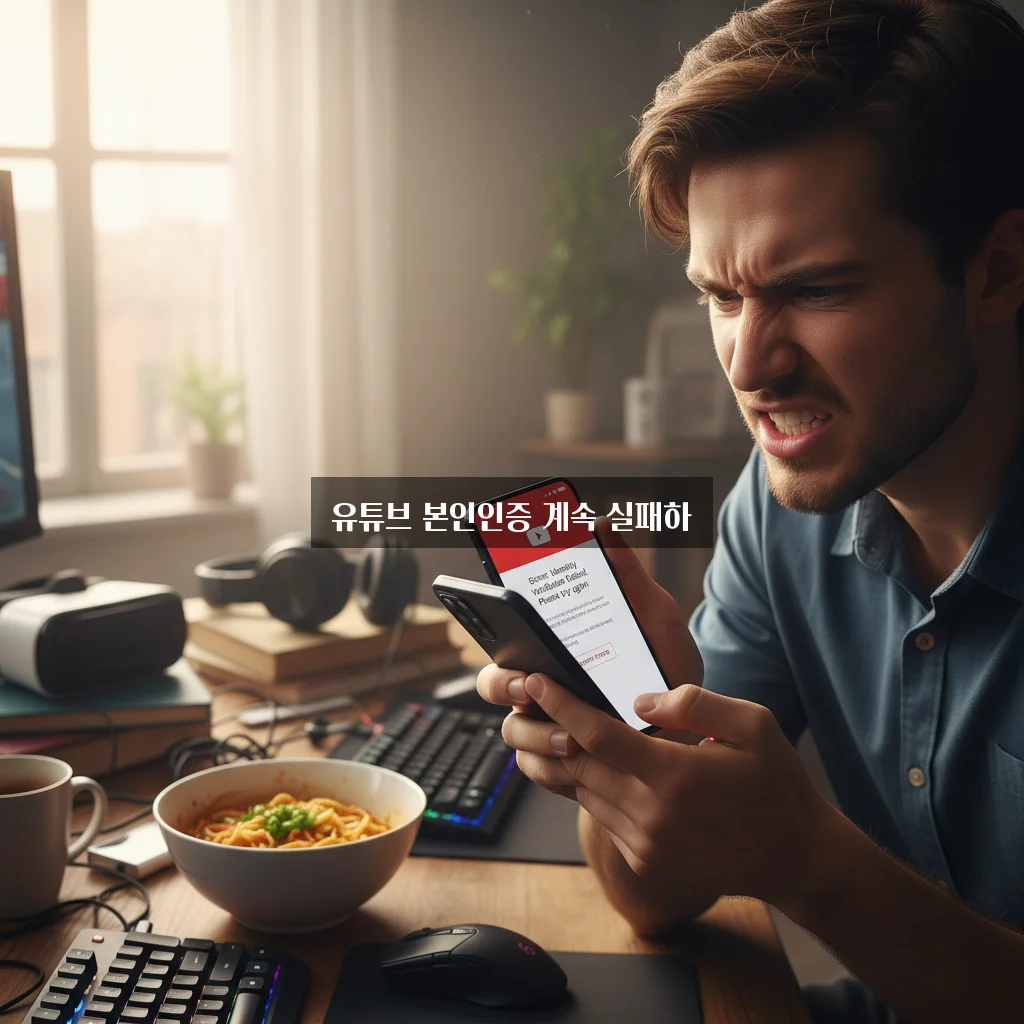 유튜브 본인인증 계속 실패하는 이유 관련 이미지 3