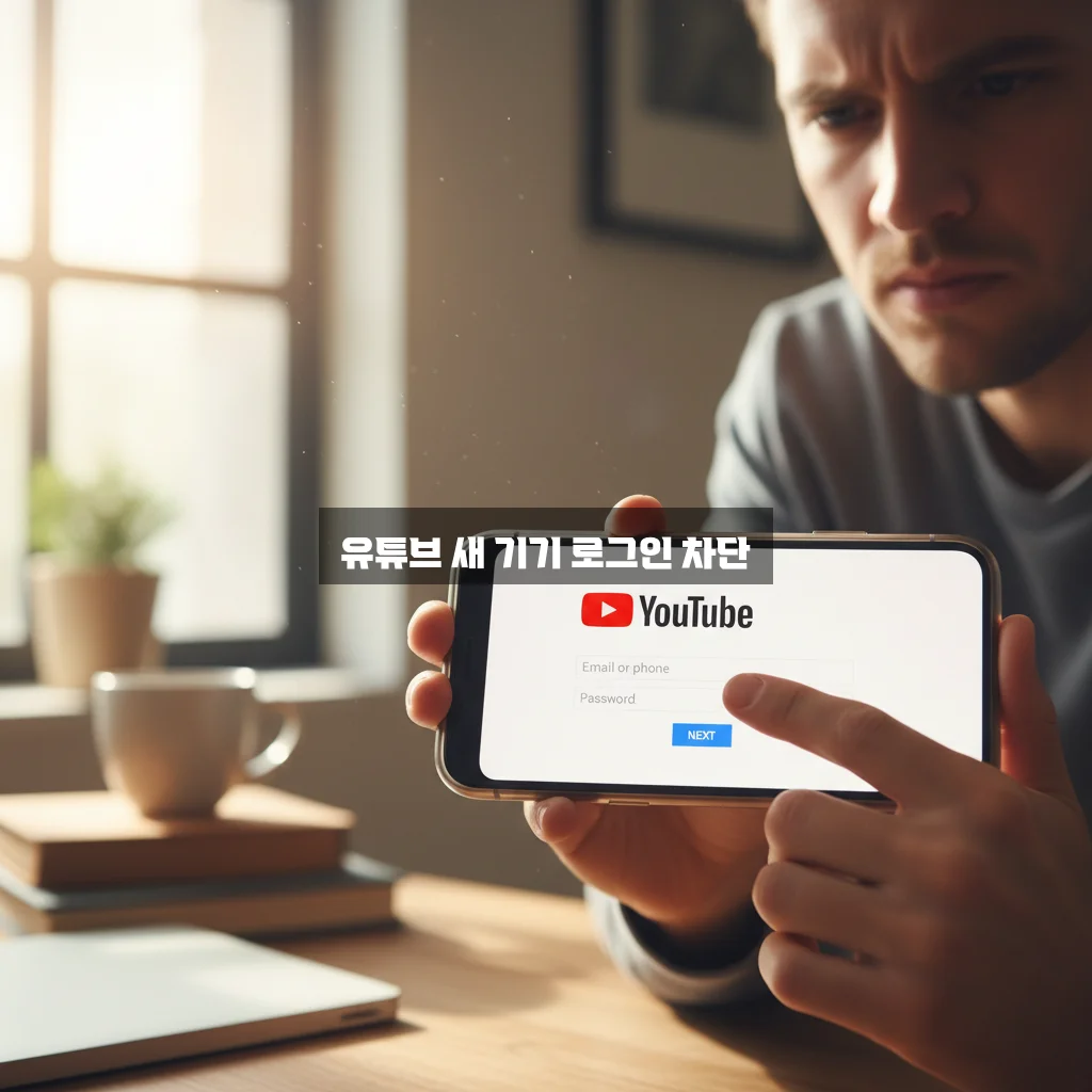유튜브 새 기기 로그인 차단 해제 관련 이미지 2