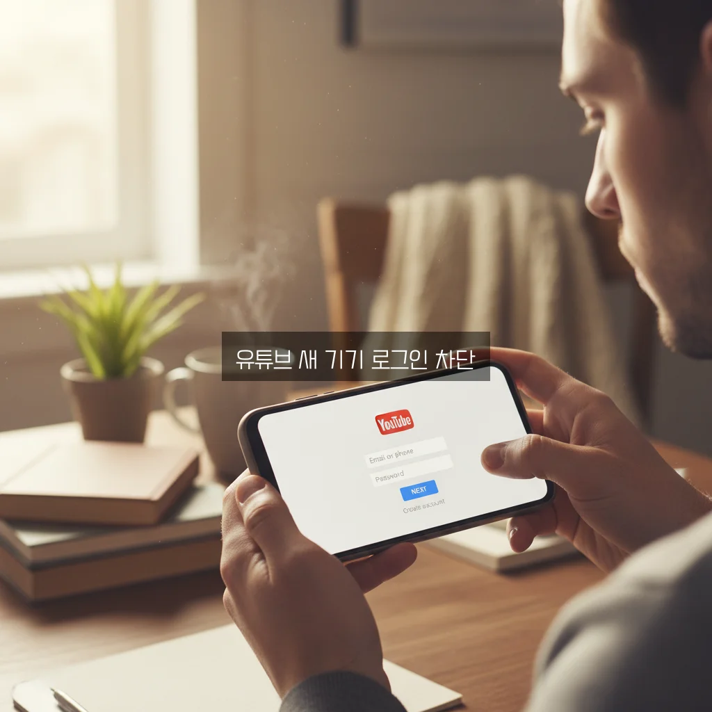 유튜브 새 기기 로그인 차단 해제 관련 이미지 3