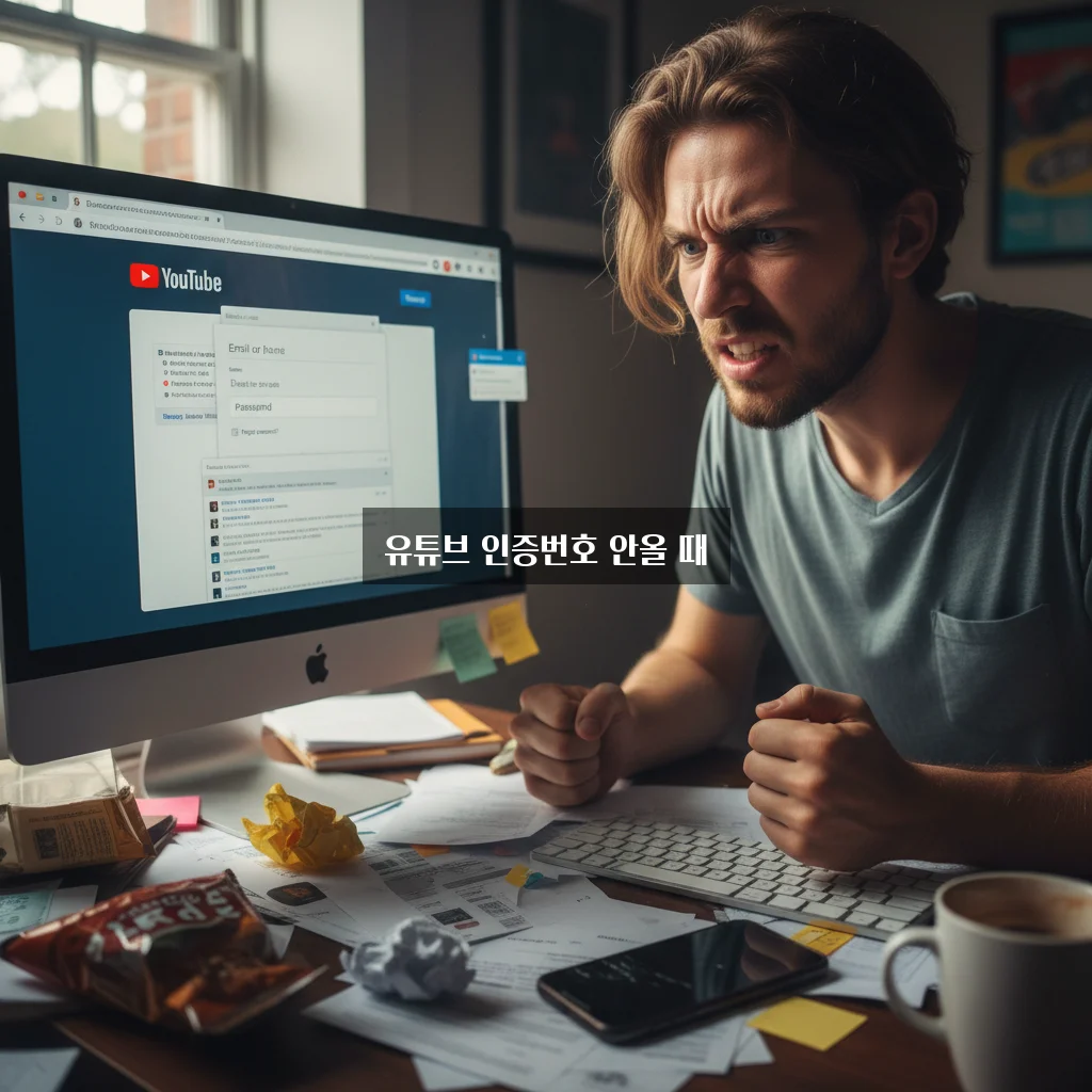 유튜브 인증번호 안올 때 관련 이미지 1