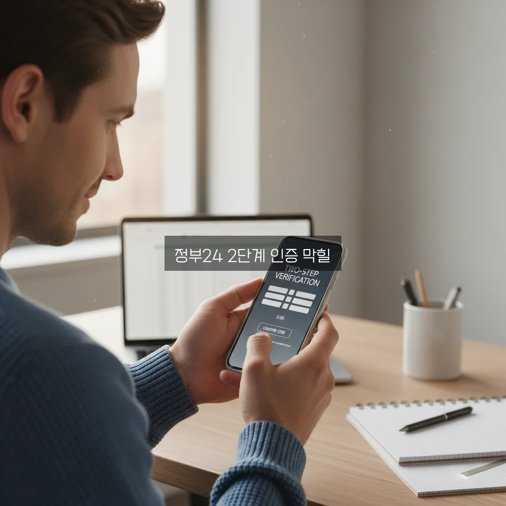 정부24 2단계 인증 막힐 때 해결법 관련 이미지 1