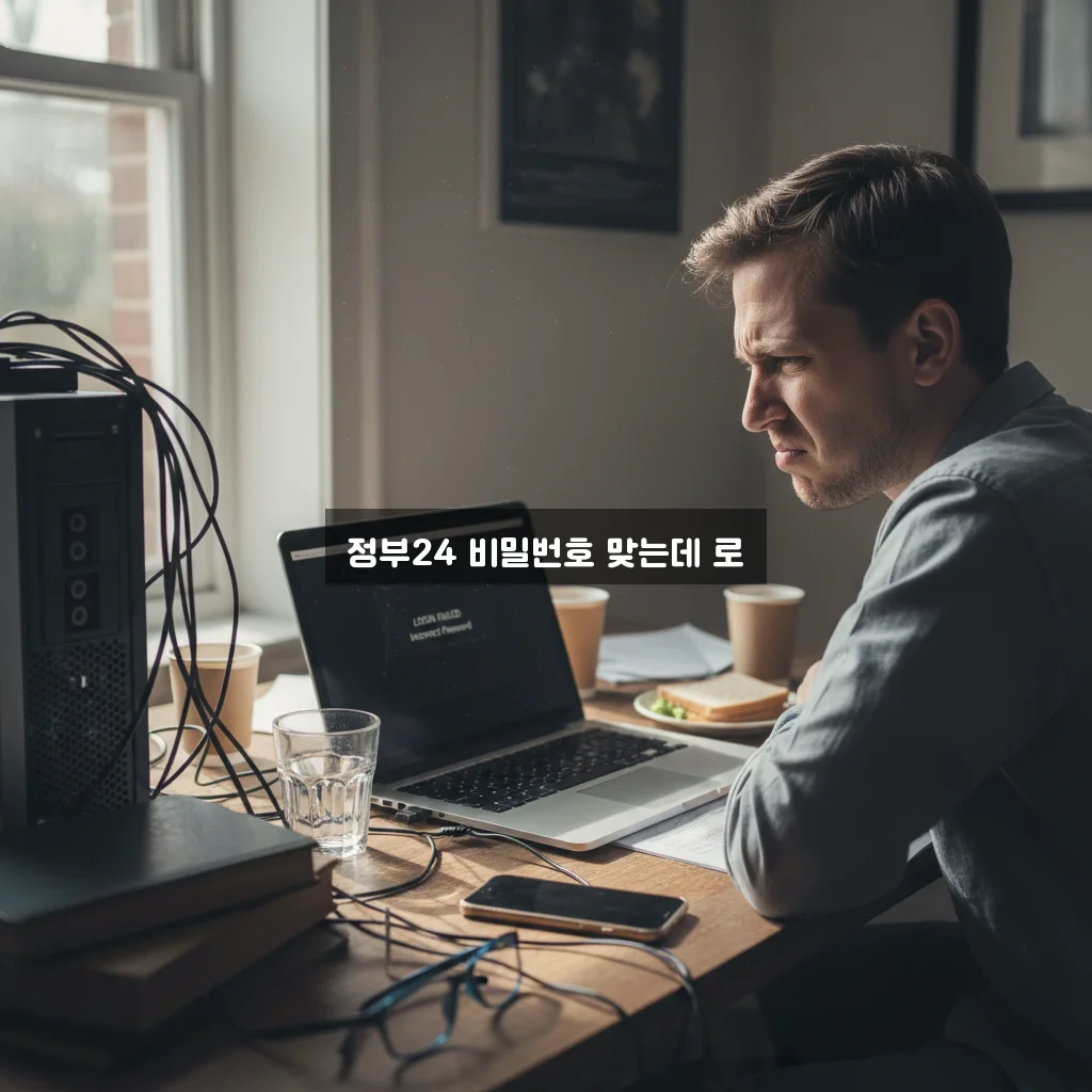정부24 비밀번호 맞는데 로그인 실패 관련 이미지 2