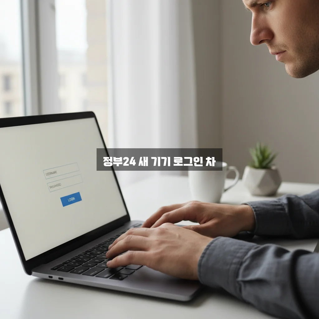 정부24 새 기기 로그인 차단 해제 관련 이미지 1