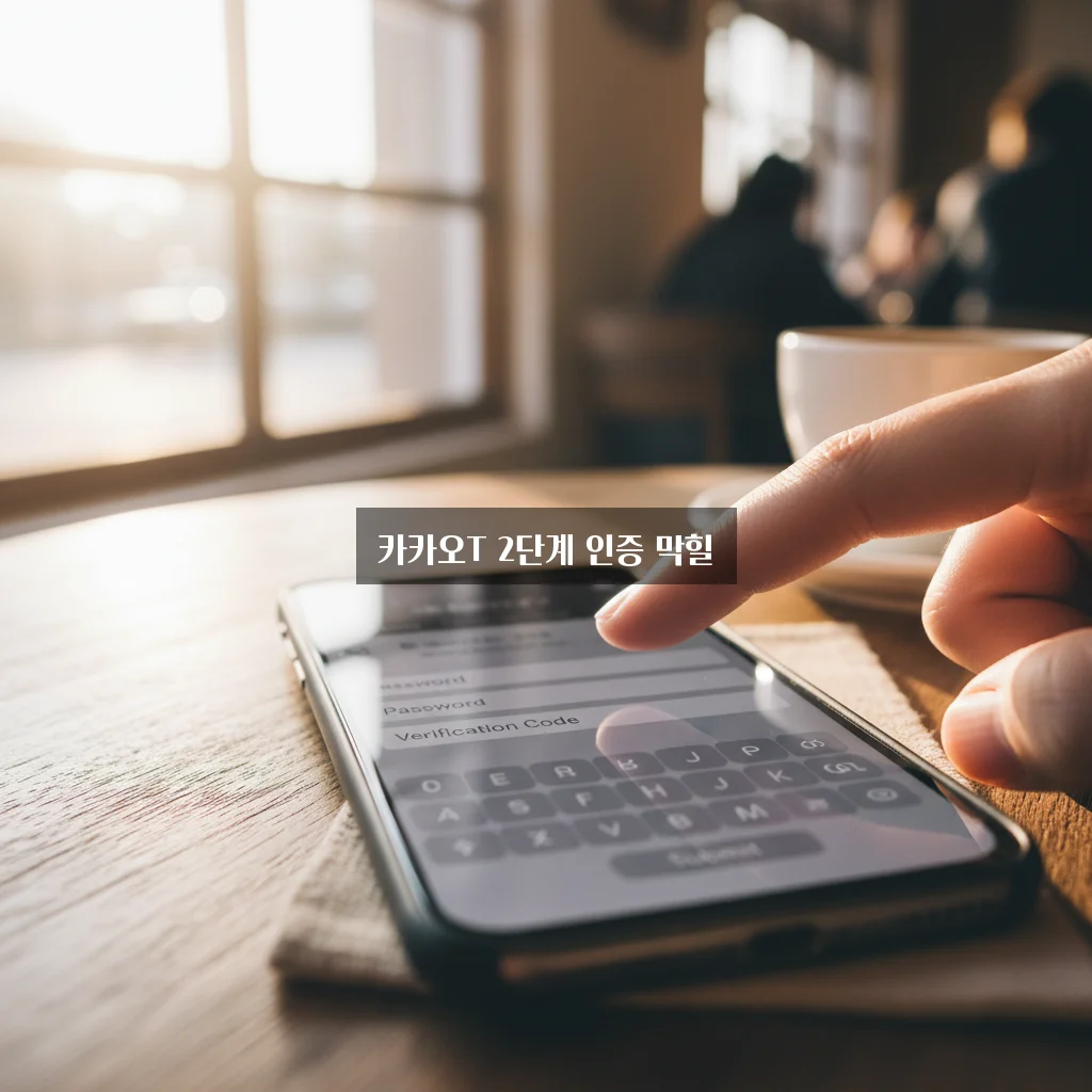 카카오T 2단계 인증 막힐 때 해결법 관련 이미지 1