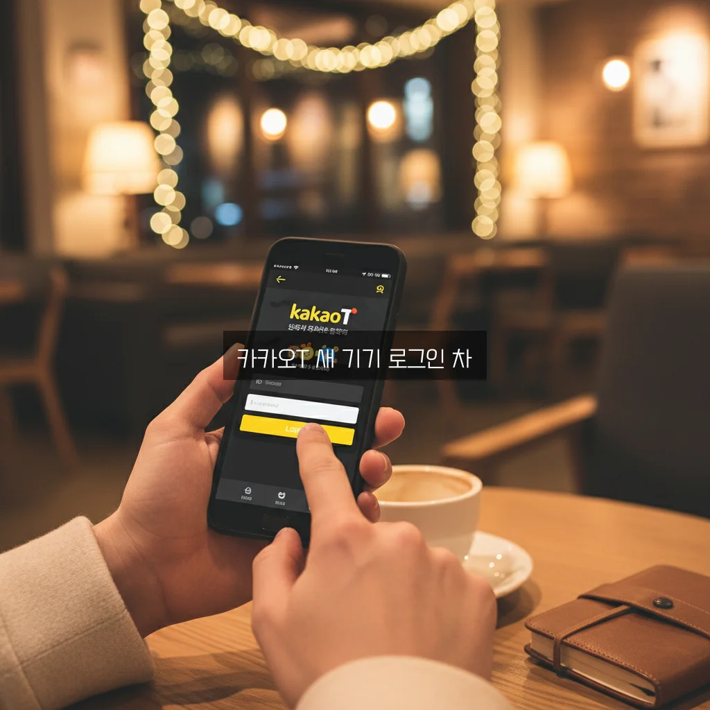 카카오T 새 기기 로그인 차단 해제 관련 이미지 2