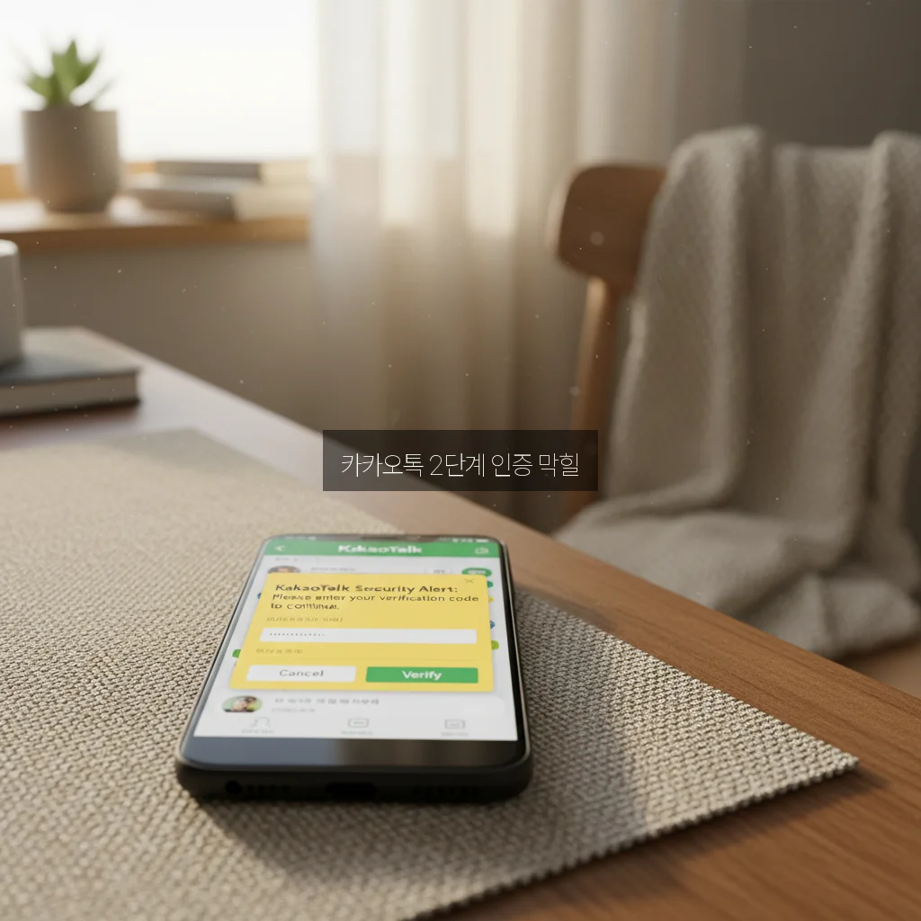 카카오톡 2단계 인증 막힐 때 해결법 관련 이미지 1