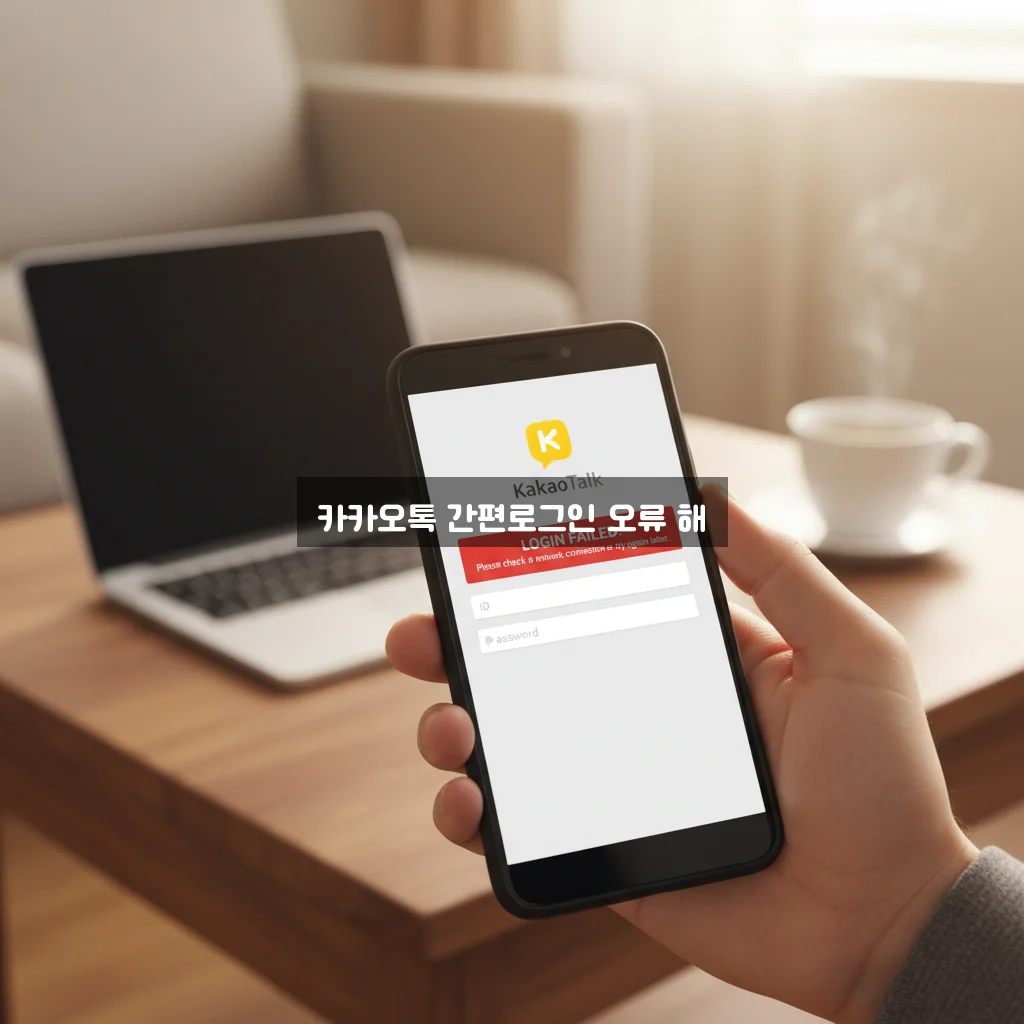 카카오톡 간편로그인 오류 해결 관련 이미지 2