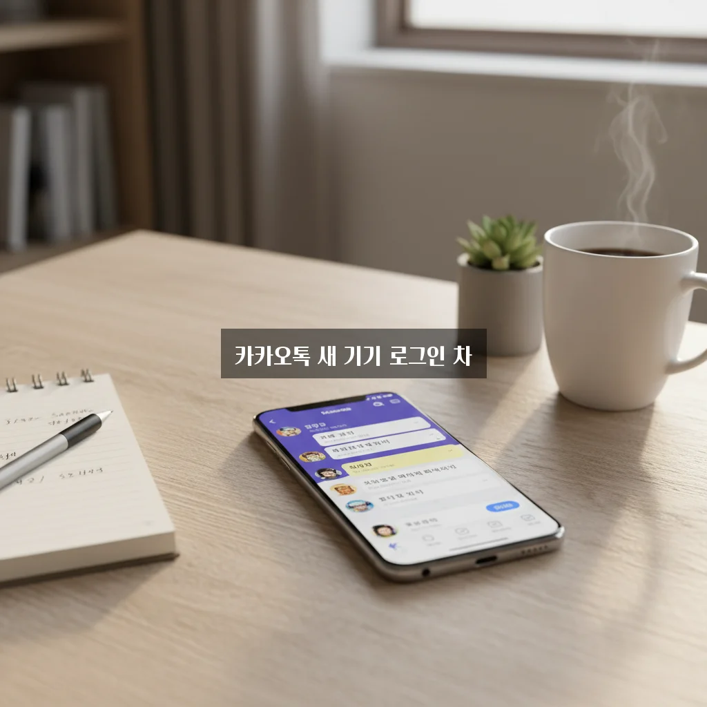 카카오톡 새 기기 로그인 차단 해제 관련 이미지 2