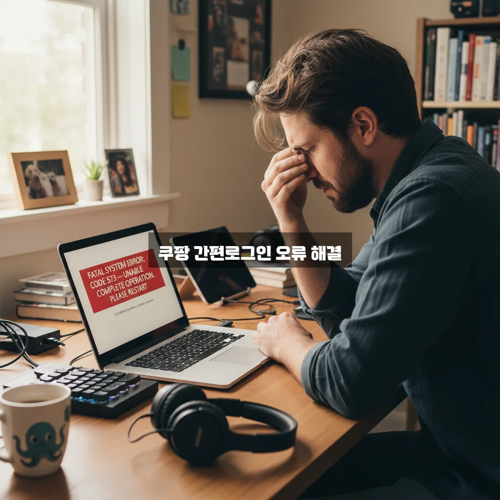 쿠팡 간편로그인 오류 해결 관련 이미지 2