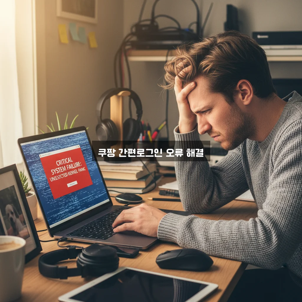 쿠팡 간편로그인 오류 해결 관련 이미지 3