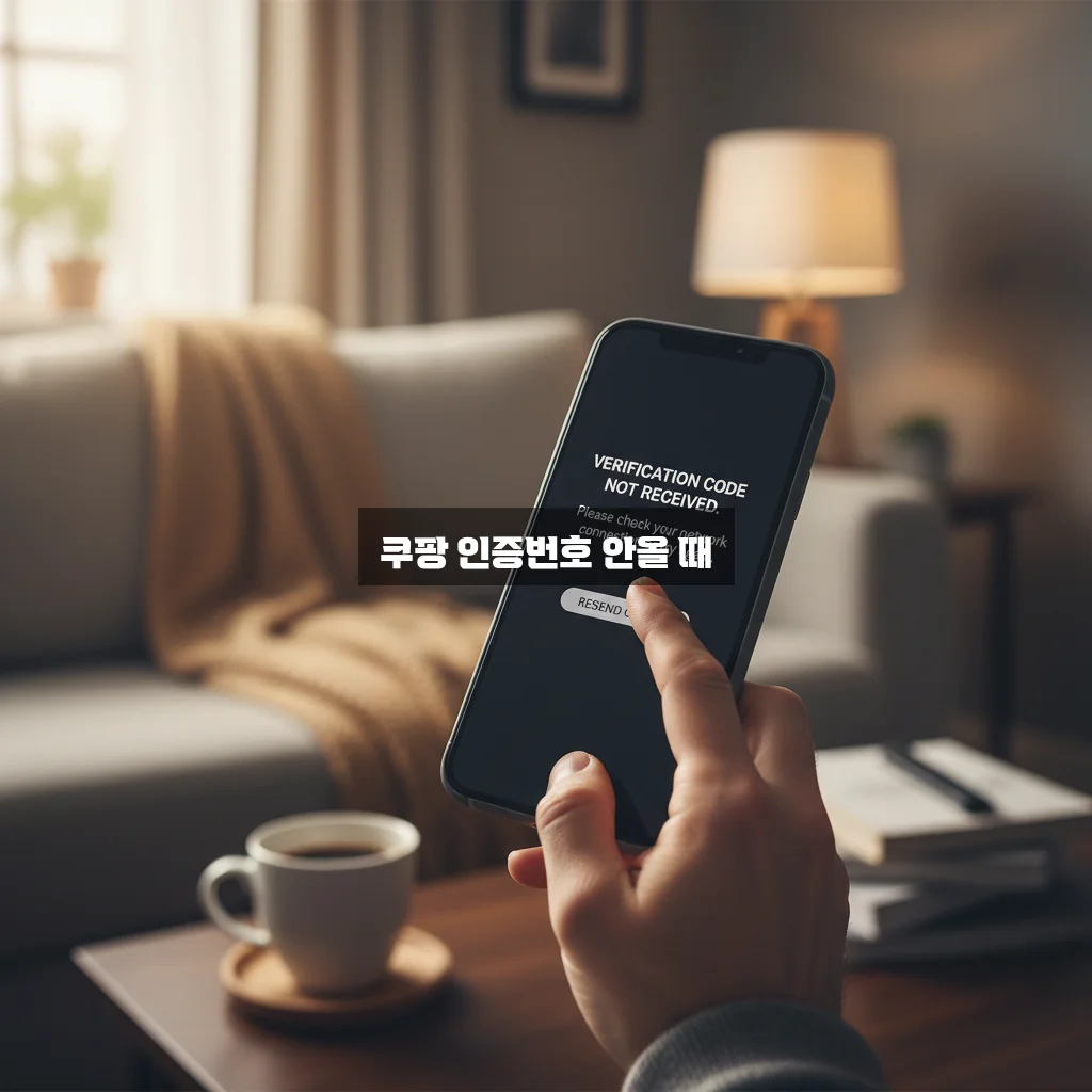 쿠팡 인증번호 안올 때 관련 이미지 1