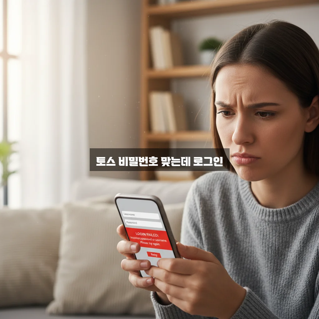 토스 비밀번호 맞는데 로그인 실패 관련 이미지 2