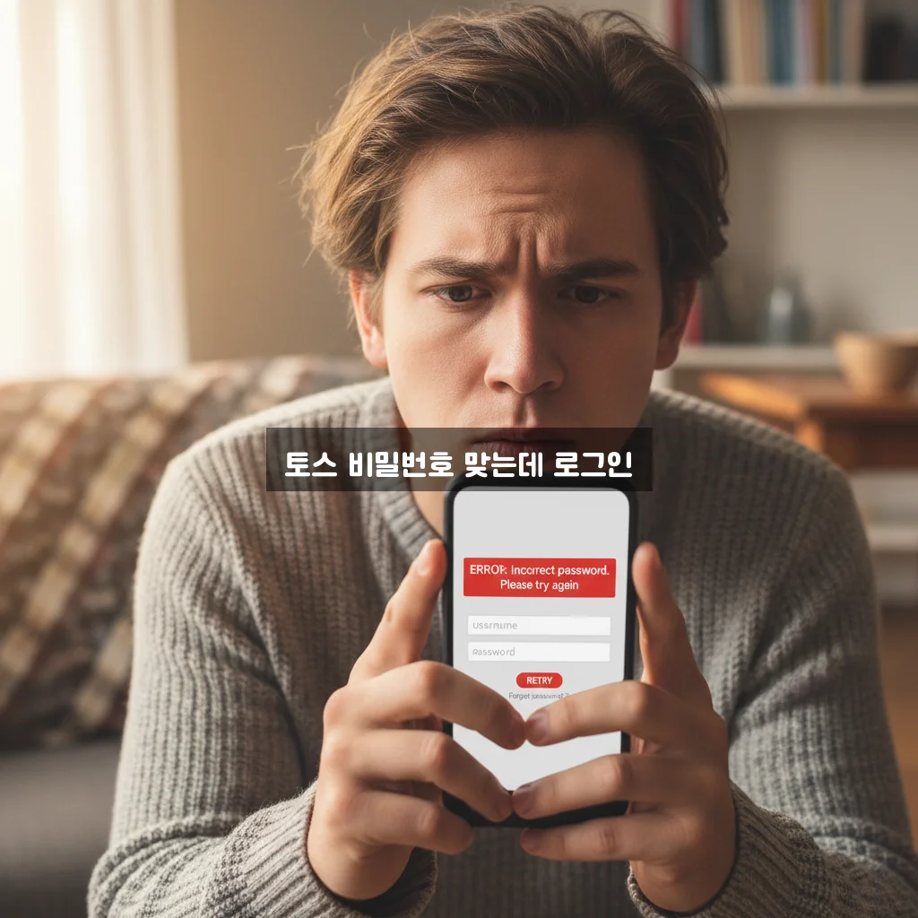 토스 비밀번호 맞는데 로그인 실패 관련 이미지 3