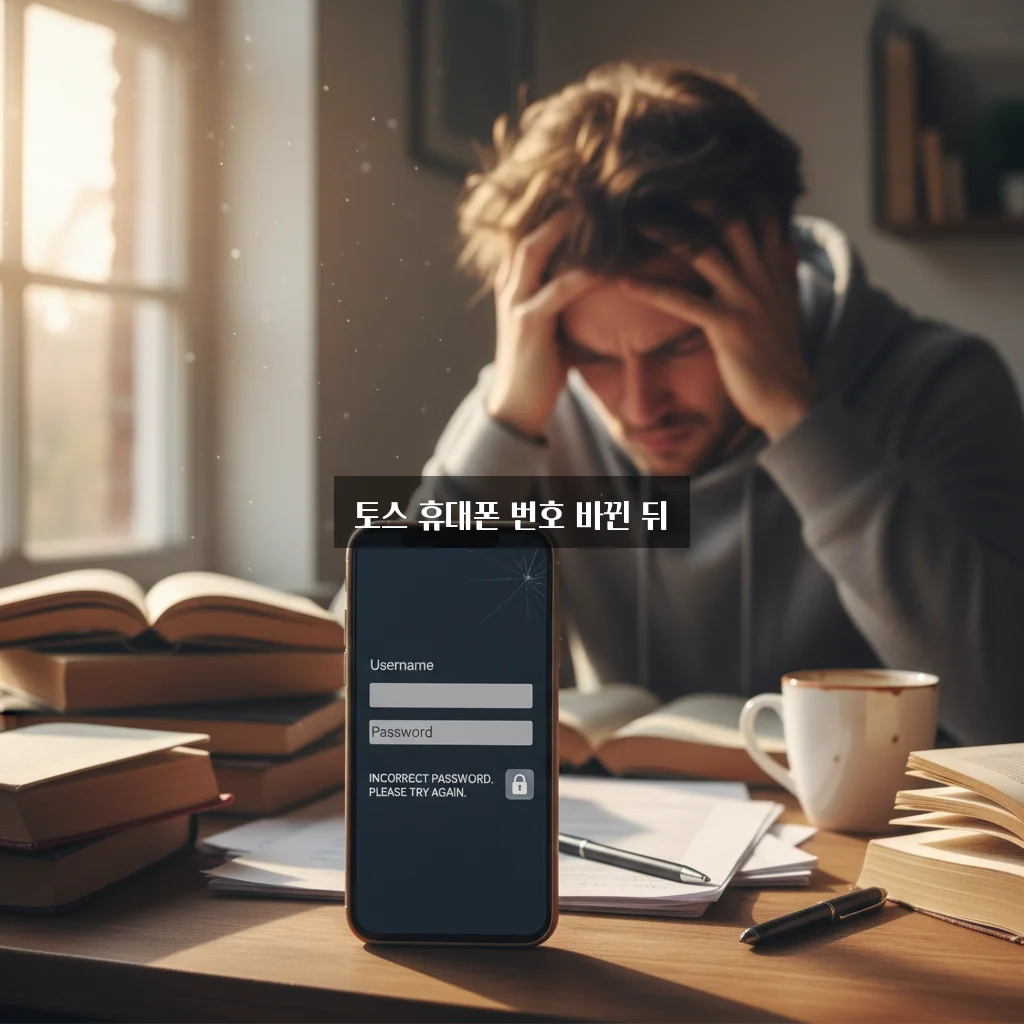 토스 휴대폰 번호 바뀐 뒤 로그인 문제 관련 이미지 1