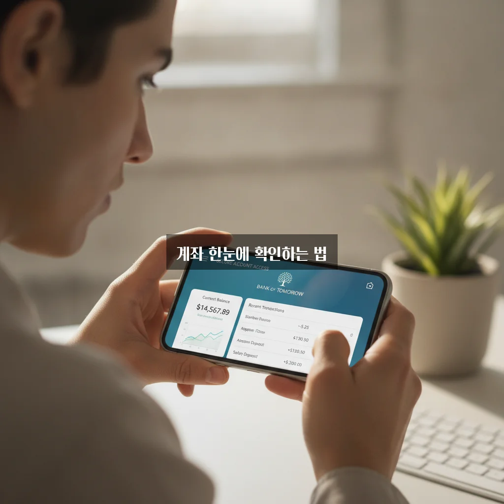 계좌정보 통합조회 서비스 쉽고 빠른 이용 방법 완벽 정리 관련 이미지 2