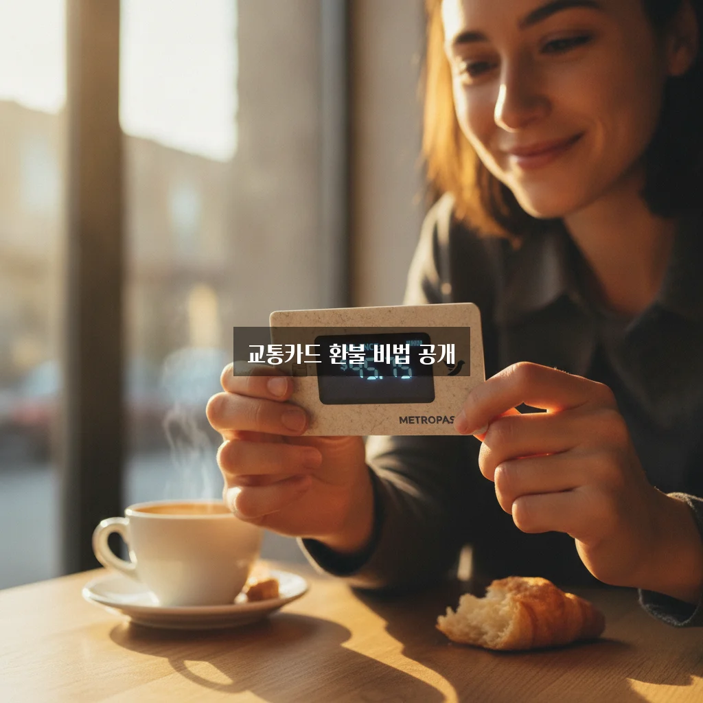 교통카드 잔액 쉽게 환불받는 완벽 가이드 알아보기 관련 이미지 1