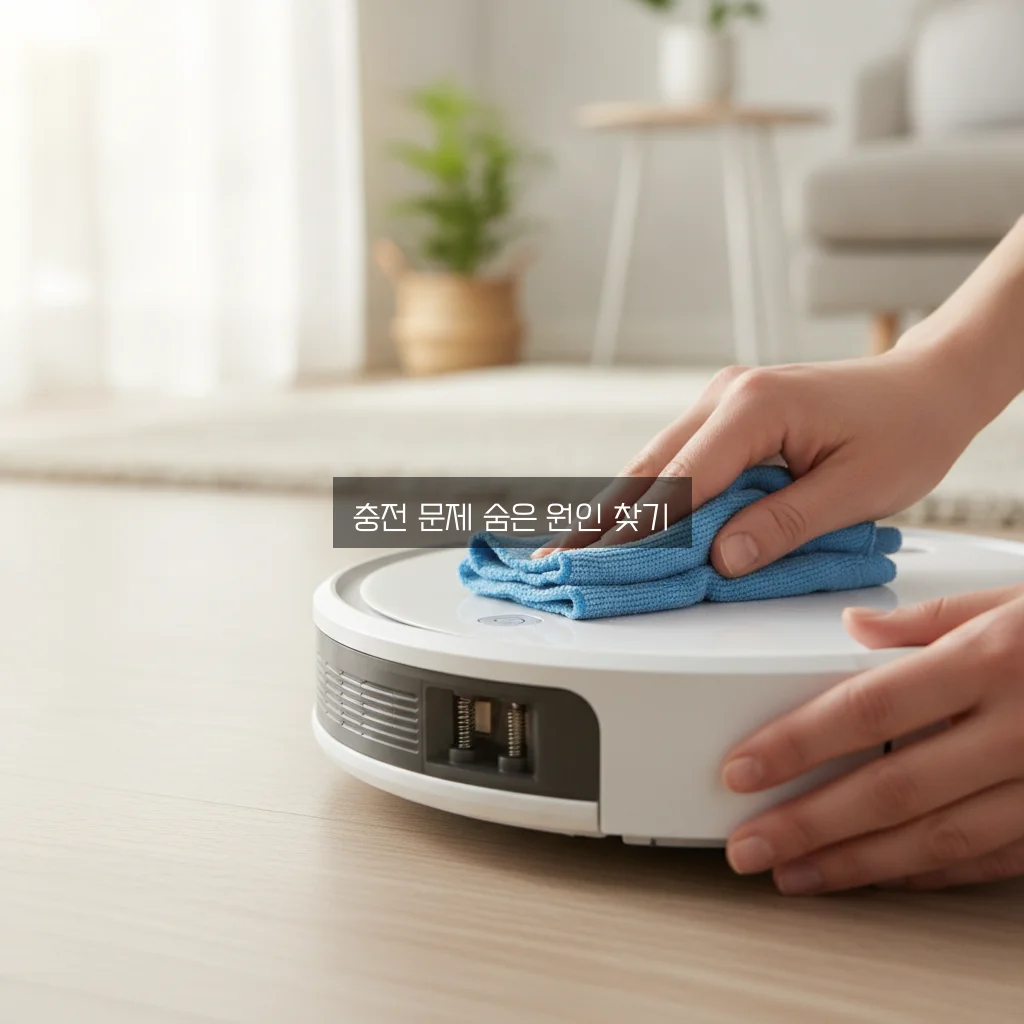 로봇청소기 충전 안 될 때 접점 청소 완벽 정리 방법 관련 이미지 1