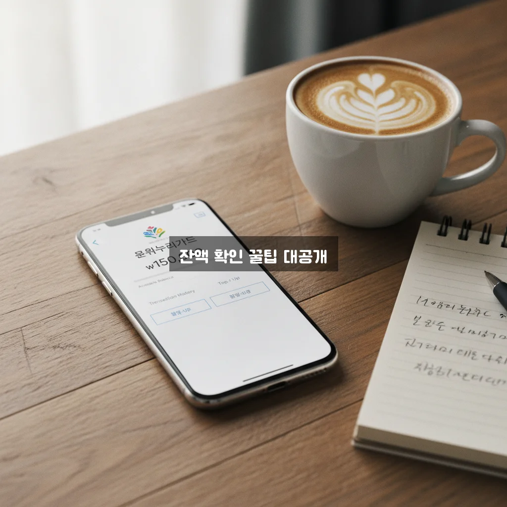 문화누리카드 잔액 쉽게 조회하는 방법 완벽 정리 관련 이미지 2