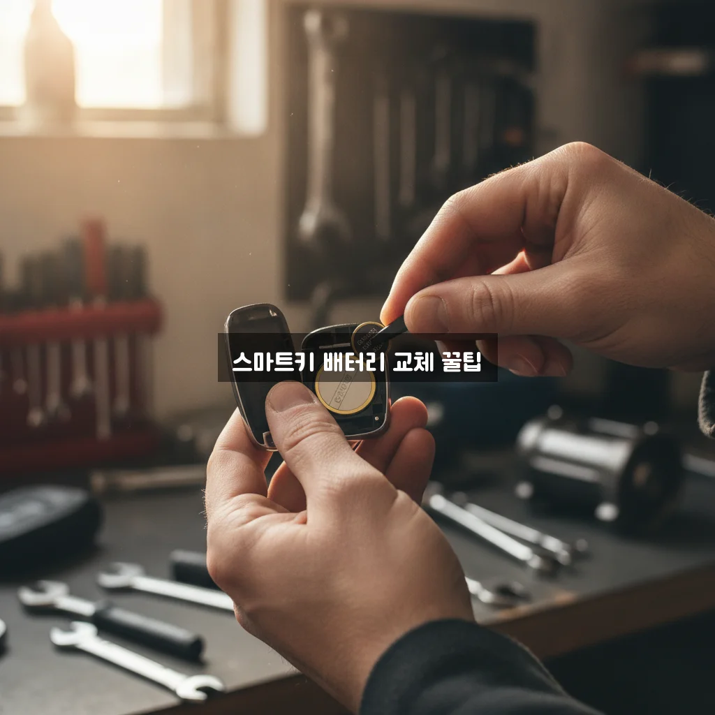 쉽고 빠른 차량 스마트키 배터리 교체 방법 완벽 정리 관련 이미지 1