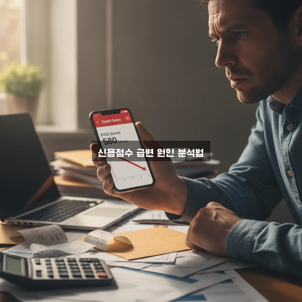 신용점수 갑자기 떨어진 이유와 확인 방법 완벽 정리 관련 이미지 1
