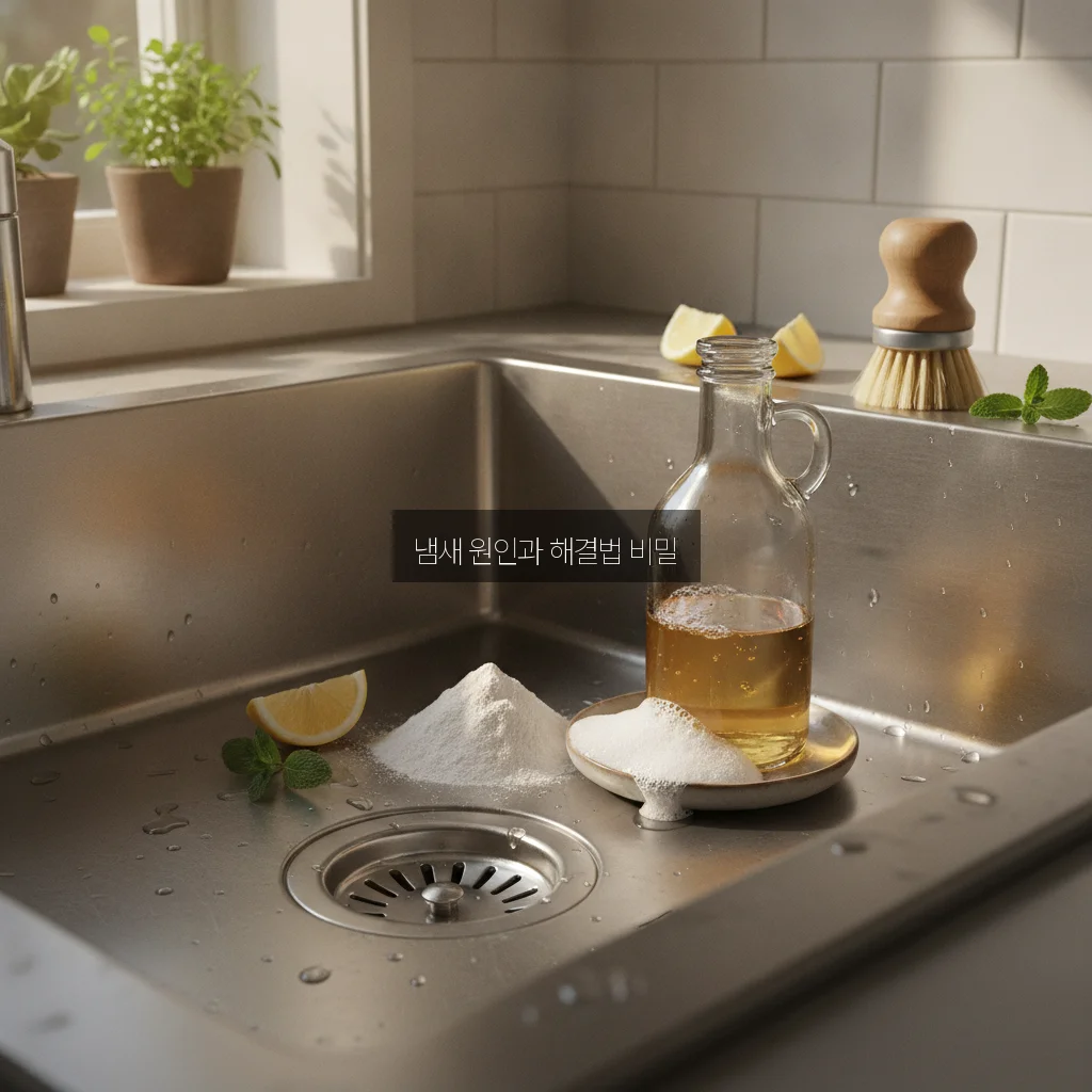 싱크대 배수구 냄새 싹 제거하는 완벽 가이드 관련 이미지 2