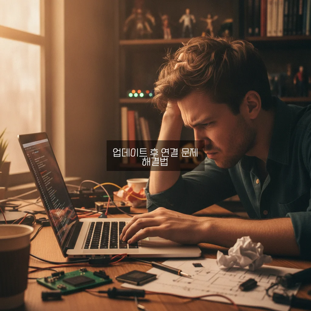윈도우 업데이트 후 인터넷 안 될 때 빠르게 복구하는 방법 완벽 정리 관련 이미지 2