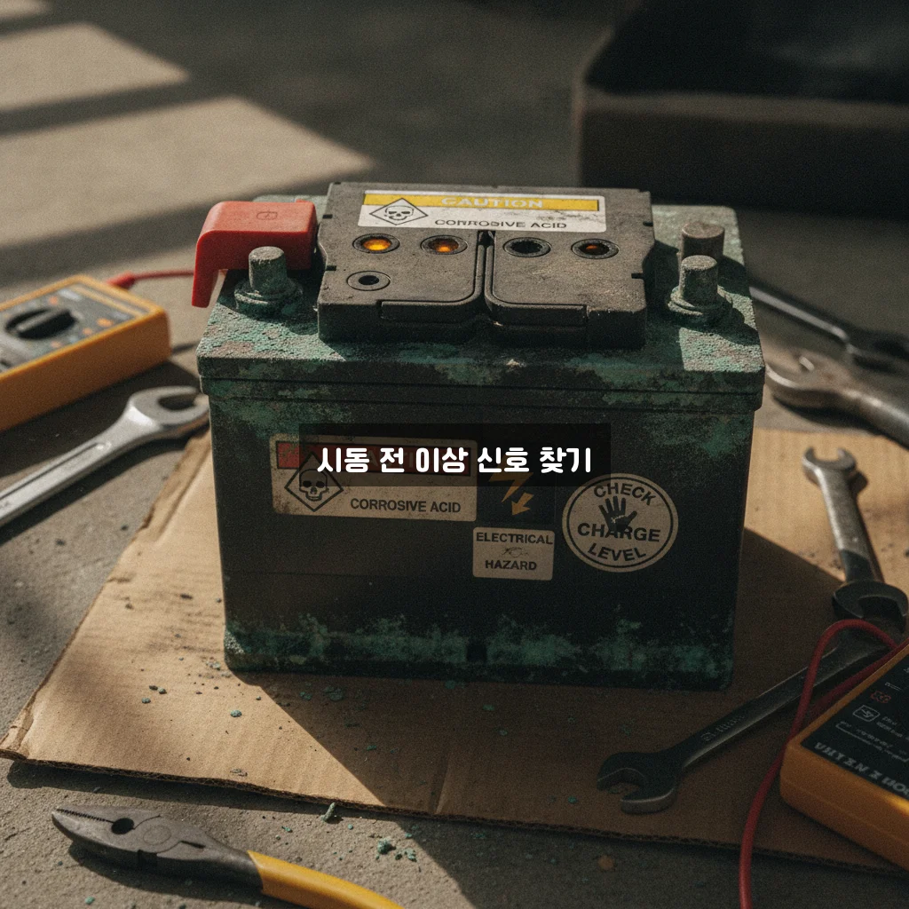 자동차 배터리 방전 전조증상 쉽게 확인하는 방법 가이드 관련 이미지 1