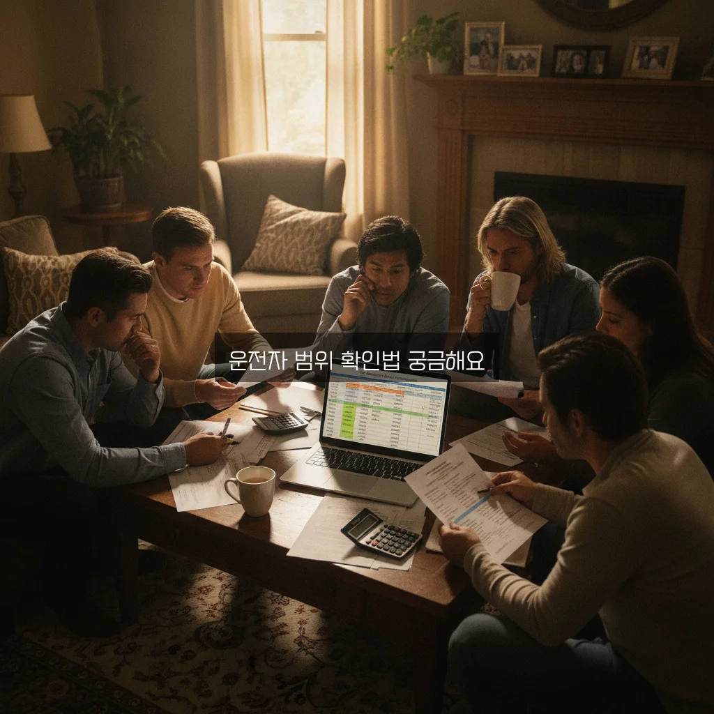 자동차 보험 운전자 범위 쉽게 확인하는 완벽 가이드 관련 이미지 1