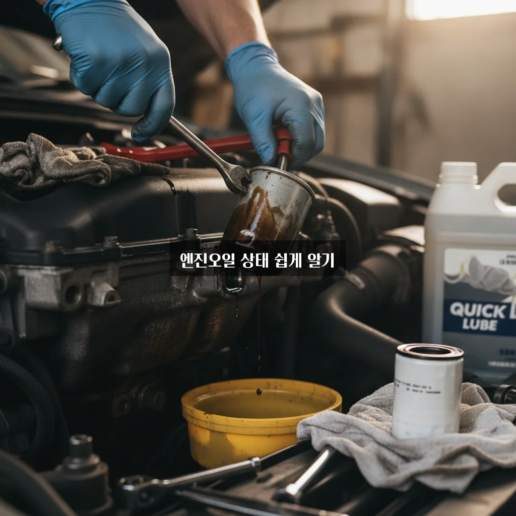 자동차 엔진오일 교체 시기 쉽게 확인하는 완벽 가이드 관련 이미지 1