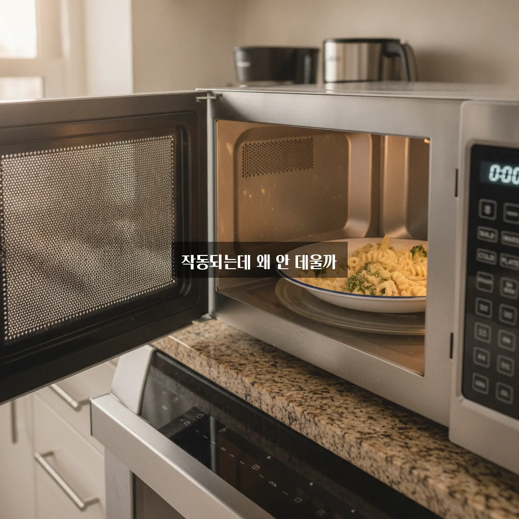 전자레인지 작동은 되는데 안 데워질 때 원인과 해결 방법 완벽 정리 관련 이미지 1