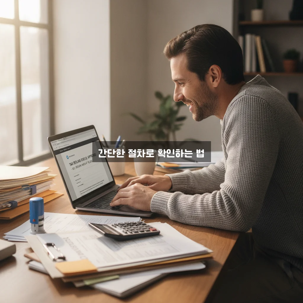 종합소득세 환급금 쉽고 빠르게 확인하는 방법 완벽 정리 관련 이미지 1