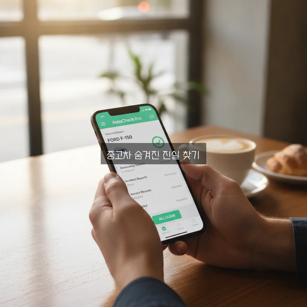 중고차 사고이력 무료로 쉽게 확인하는 완벽 가이드 관련 이미지 2