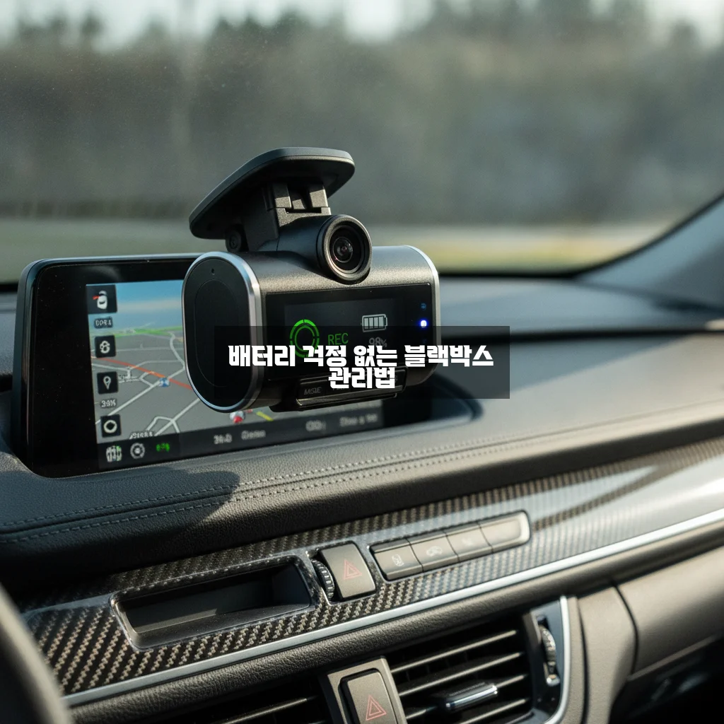 차량 블랙박스 상시녹화 배터리 방전 예방 완벽 가이드 알아보기 관련 이미지 3